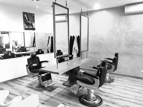 Coiffeur Homme Barbier Barber shop Sala